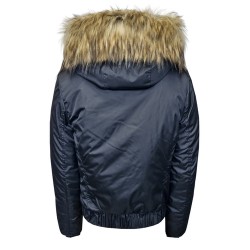 Дамско яке с пух, City Angels Jeans, Черно, 6857